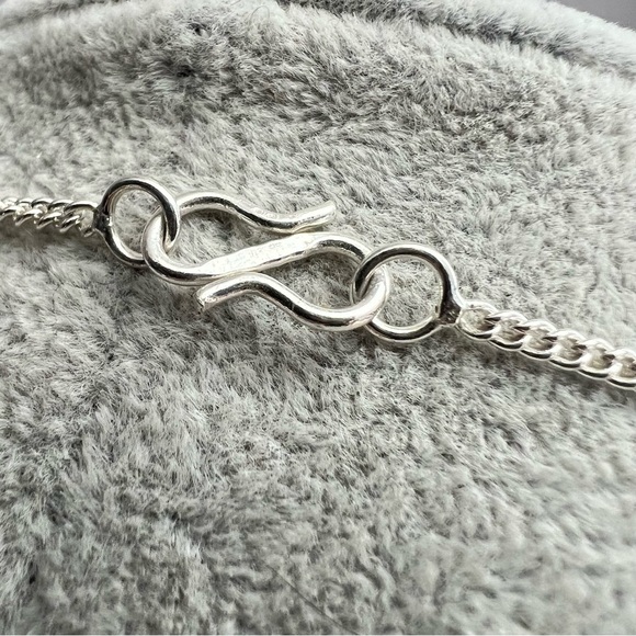 New Agate Multi Stone Cluster Silver Overlay Necklace 19.5” - Picture 9 of 14